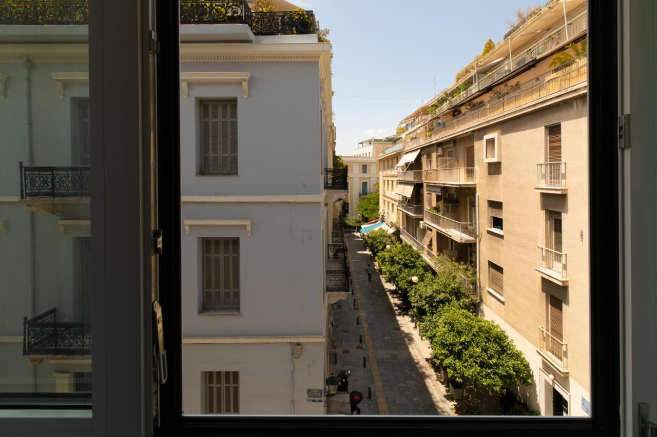 Minimal Apartment In Plaka Atény Exteriér fotografie