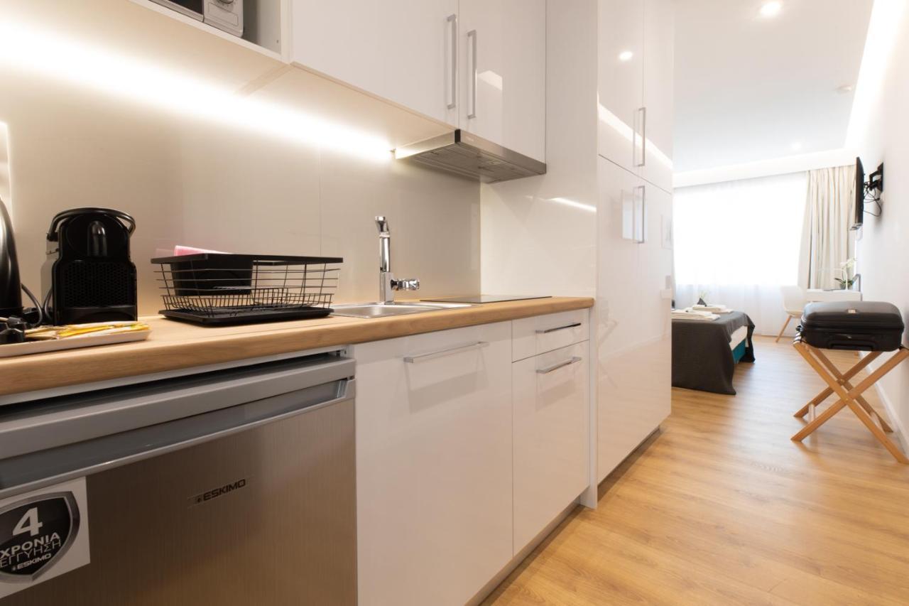 Minimal Apartment In Plaka Atény Exteriér fotografie